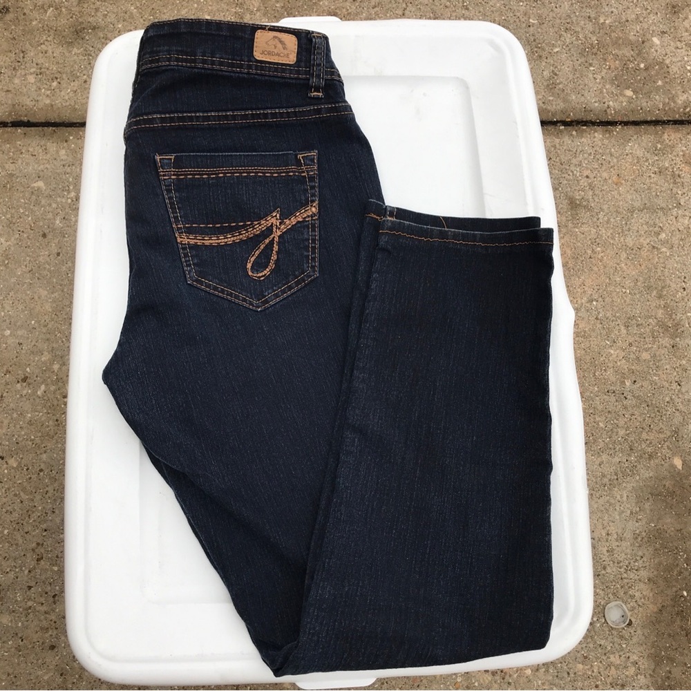 Jordache Premium Denim Blue Jeans RN#99166 Size 8 Skinny